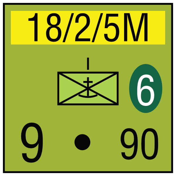 Counter for 18th Company, 2nd Battalion, 5th Marines